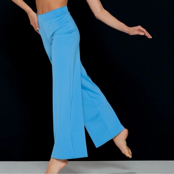 Kelle Turquoise Jacket And Wide Leg Pant Set size Medium Child - Picture 3 of 16